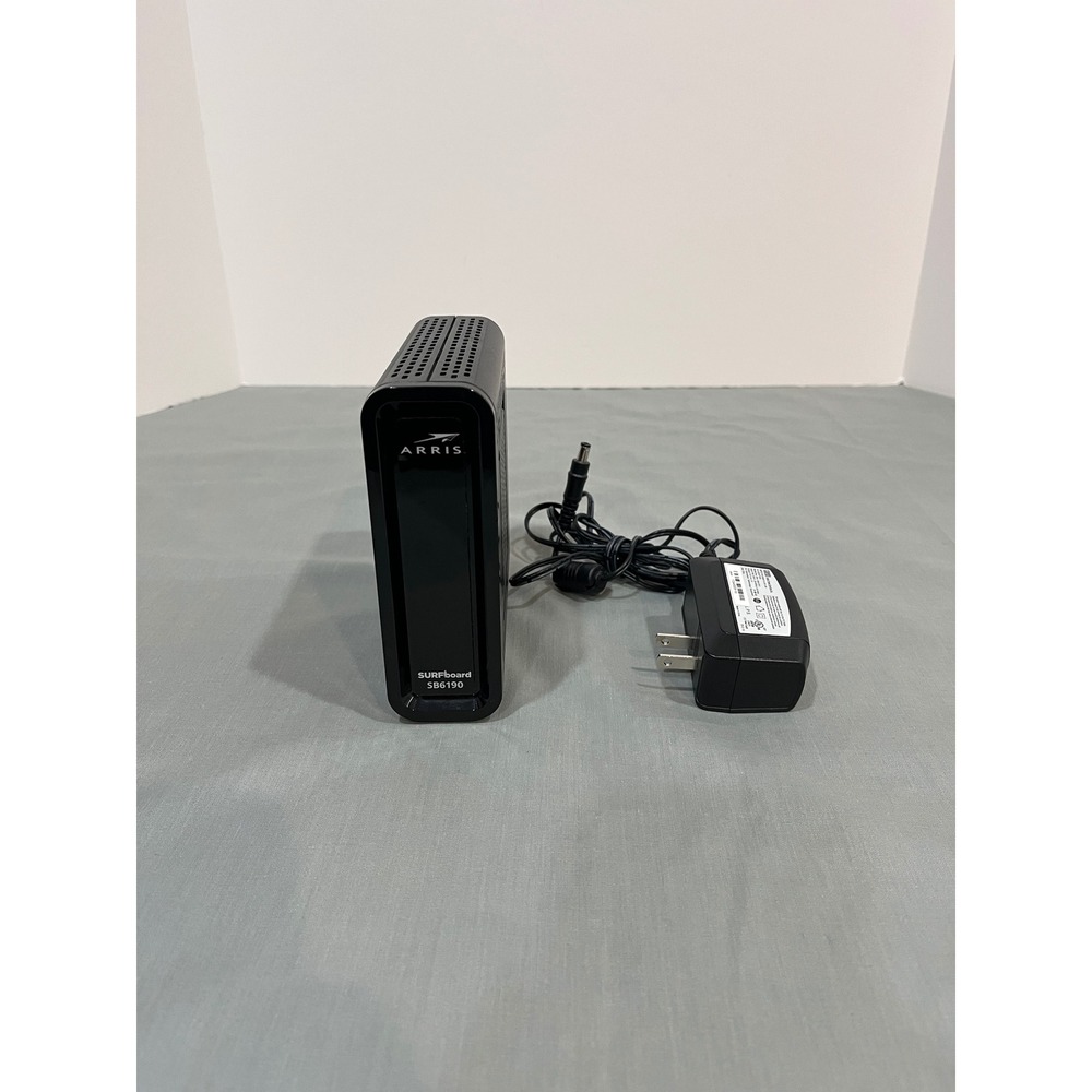 Arris SURFboard SB6190 Cable Modem Black DOCSIS 3.0 Retail Unit